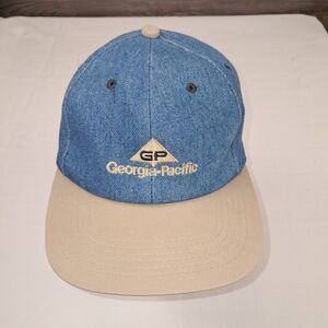 Georgia Pacific Tissue Pulp Packing Chemicals Denim Baseball Hat Cap K-Products